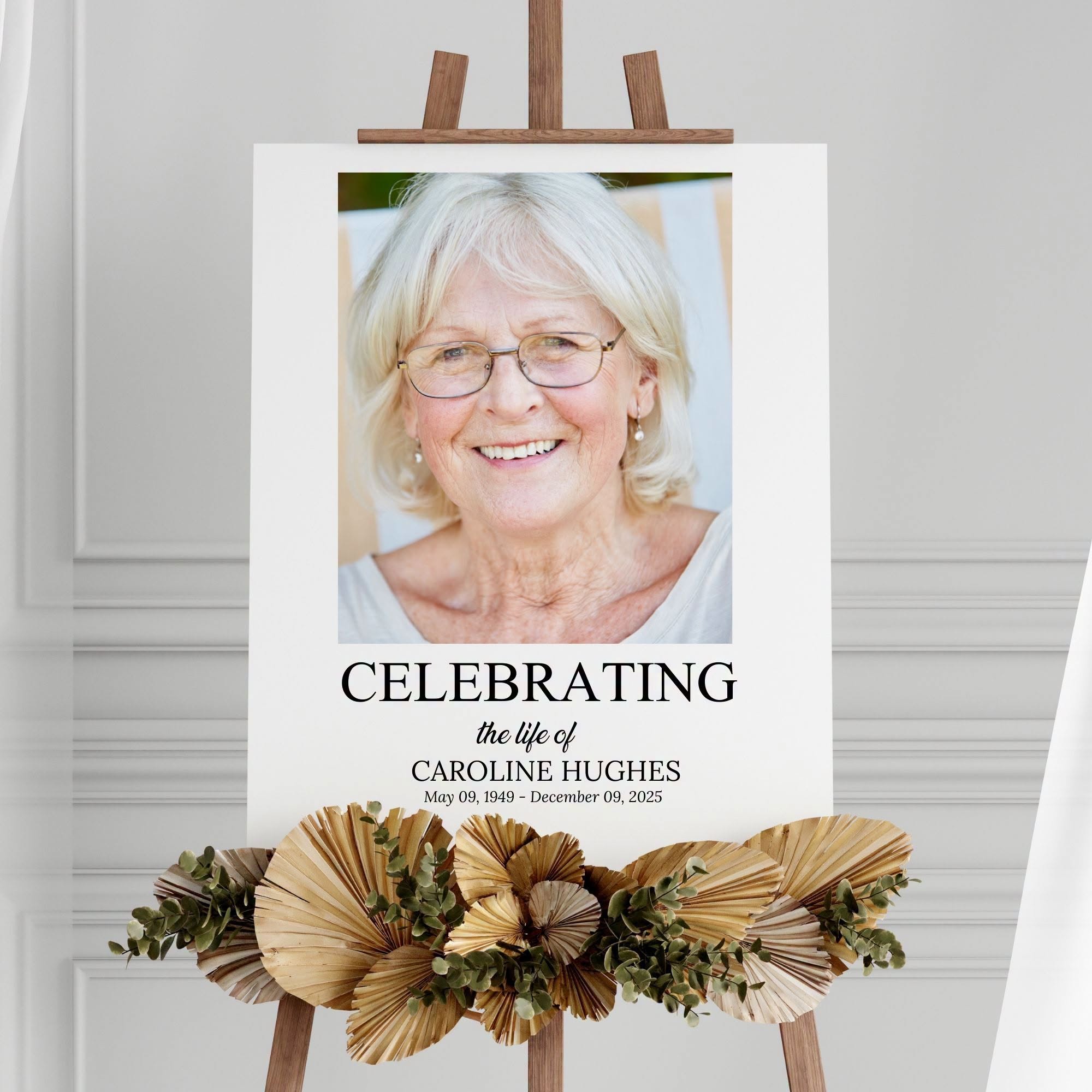 Funeral Sign