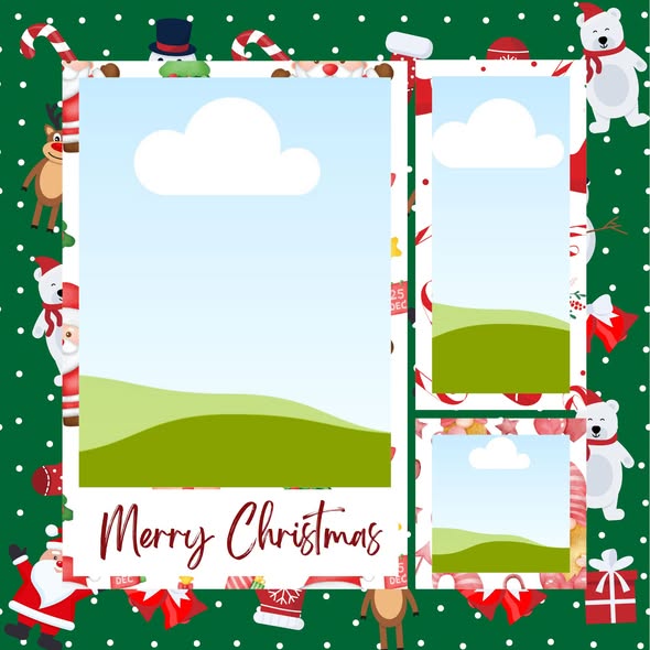 Christmas Photo Collage Templates