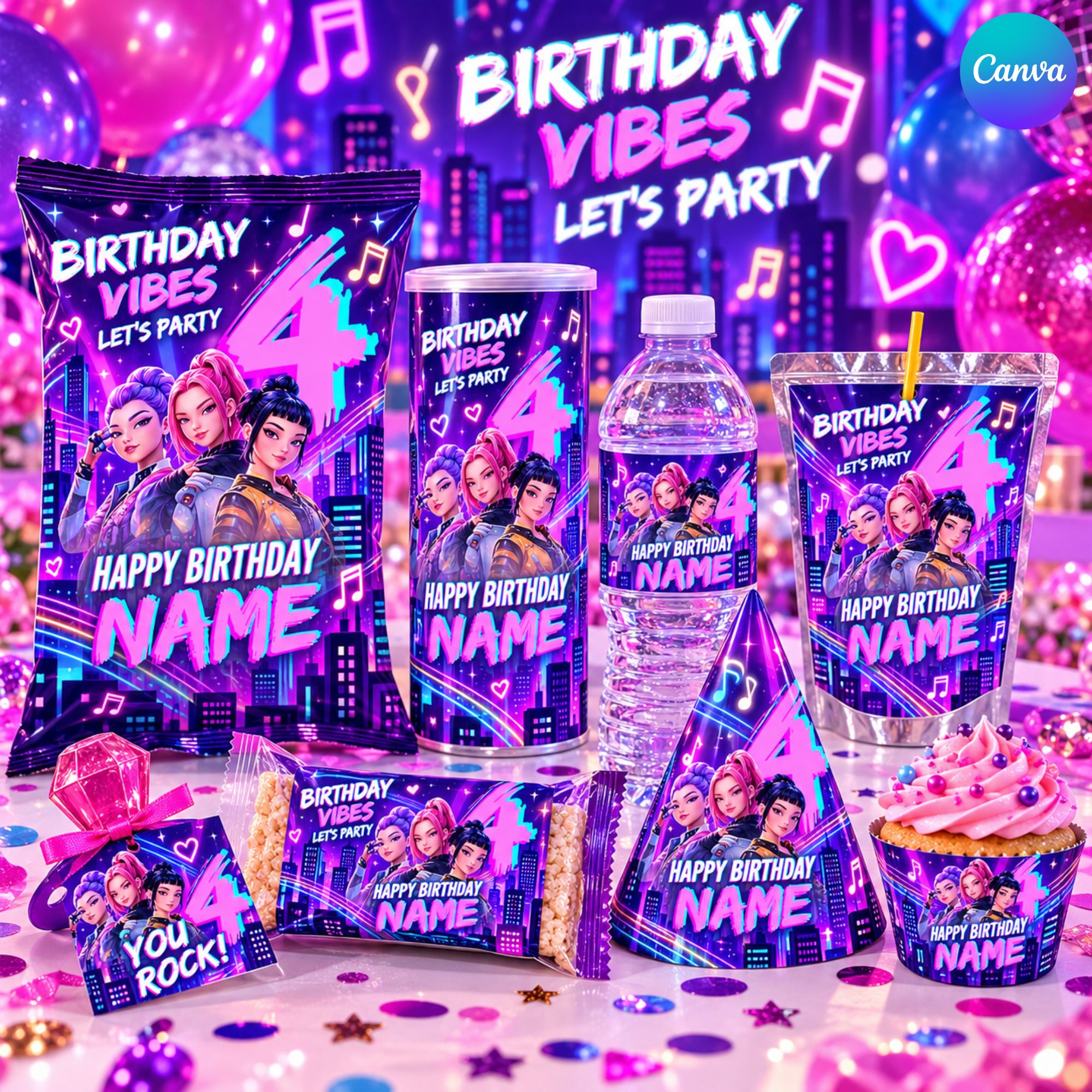 K-Pop Birthday Party